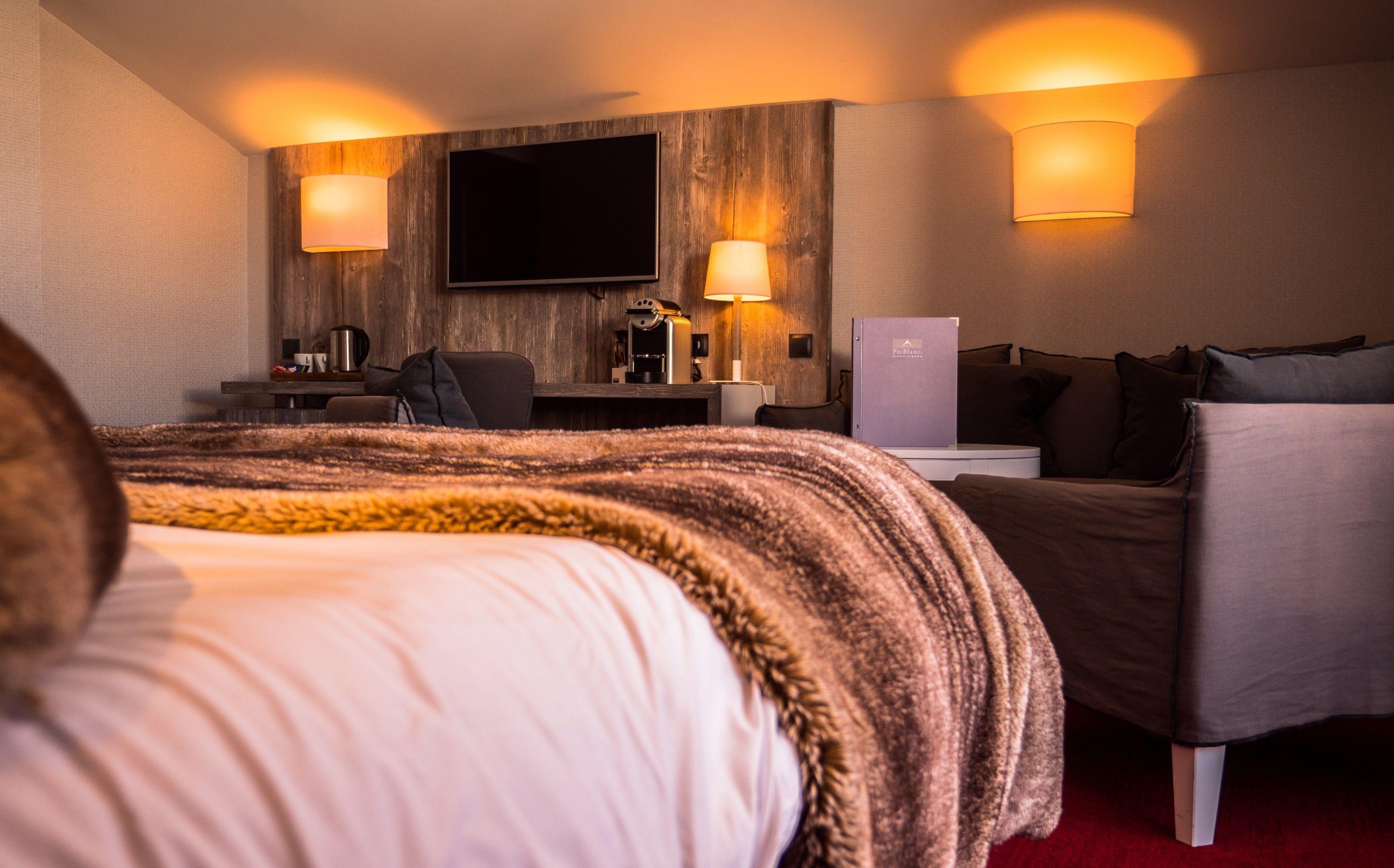 Le Pic Blanc Hotel Alpe d'Huez ภายนอก รูปภาพ
